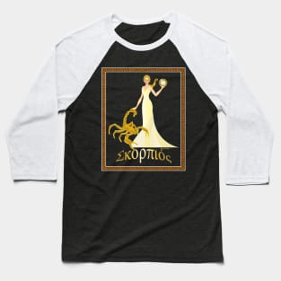 Horoscope Goddesses-Scorpio Baseball T-Shirt